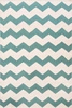 Dywan Chevron mint 120x180cm beżowy/zielony