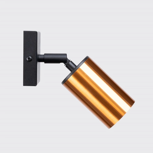 Kinkiet ścienny WINX czarny miedź nowoczesny regulowany metalowy do sypialni i salonu SOLLUX