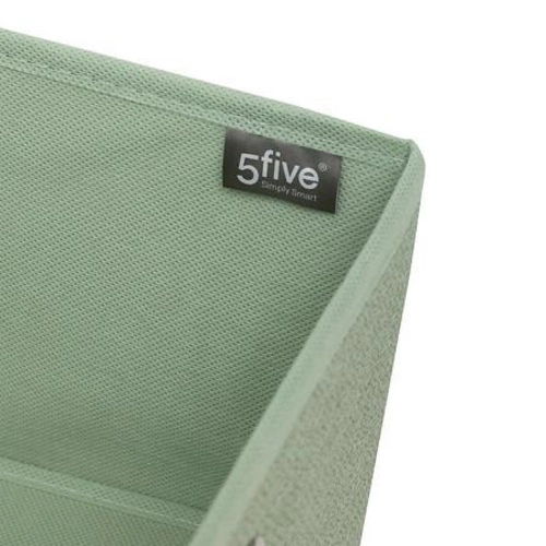Składane pudełko materiałowe do regału 31x15 cm pistacjowe 5five simply smart