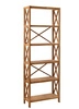 Regał na książki Unit drewniany dębowy 6 półek do salonu