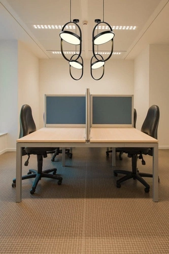 Lampa wisząca LED ELIPSE czarna 38 cm regulowana do salonu kuchni i jadalni