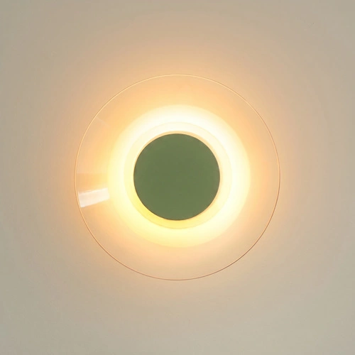 Kinkiet ścienny ASTRO LED oliwkowy nowoczesny do salonu 28 cm