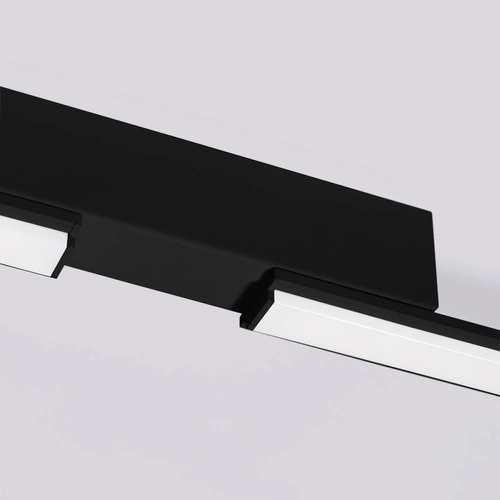 Plafon sufitowy LED LAGOM czarny nowoczesny do salonu i kuchni 4000K Thoro