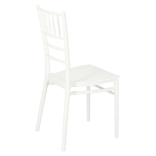 Krzesło Chiavari białe z tworzywa