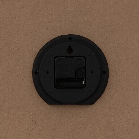 Zegar ścienny Ivana 55 cm brązowy nowoczesny do salonu Atmosphera z 3D cyframi