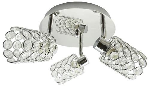 Lampa sufitowa York plafon 3x40W G9 chrom