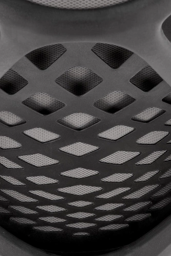 Fotel biurowy ergonomiczny Ventra szary czarny obrotowy z regulacją do biura Intesi