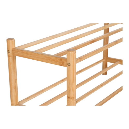 Półka na buty Manaus Intesi bambusowa naturalna do przedpokoju minimalistyczna 70 cm