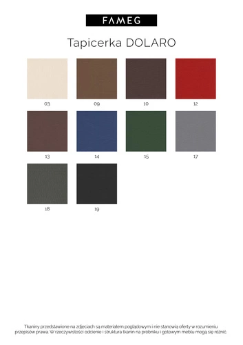 Hoker tapicerowany Fameg Cleo aksamitny z oparciem do kuchni i jadalni, personalizowany 75 cm