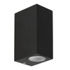 Kinkiet zewnętrzny Nerium lampa ogrodowa  elewacyjna kostka długa 92x15,2cm czarny 2x35W GU10 IP44