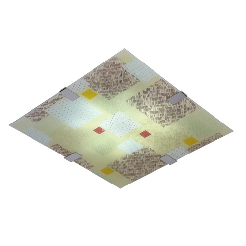 Plafon LED kwadratowy Ambiente 40x40 multikolor nowoczesny do salonu i jadalni CANDELLUX