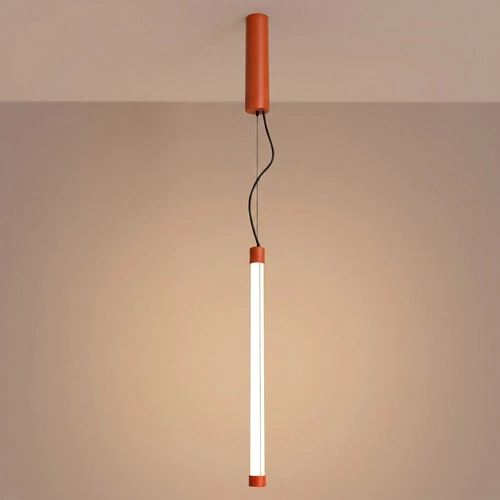 Lampa wisząca TRANG LED do kuchni nad wyspę regulowana terrakota