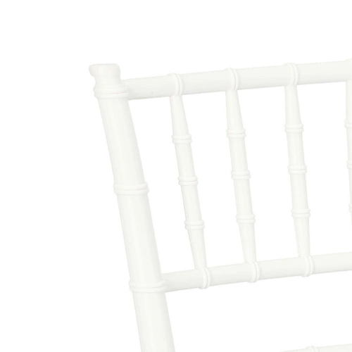 Krzesło Chiavari białe z tworzywa