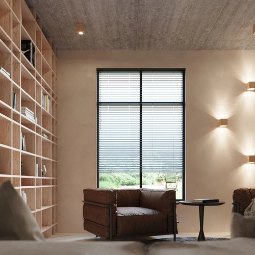 Kinkiet ścienny Quad nowoczesny drewniany naturalny do sypialni i salonu Sollux Lighting