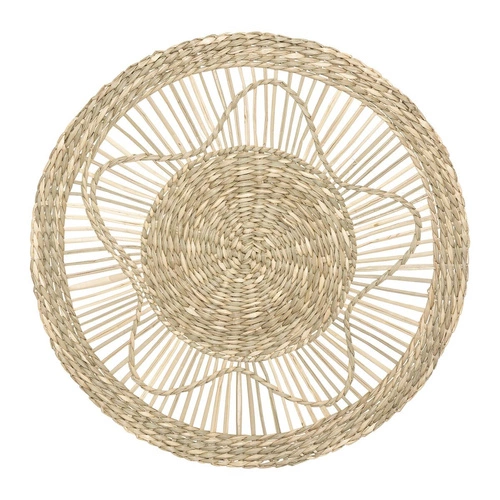 Dekoracja ścienna boho Seagrass Atmosphera naturalna ozdoba na ścianę do salonu i jadalni