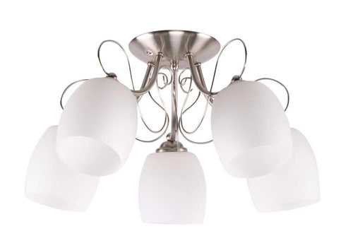 Lampa wisząca Amba 5x40W E27 biały / meg