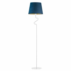 Lampa podłogowa FOGO GOLD biała morska