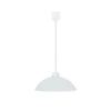 Lampa wisząca Fanusa 1x60W E27 klosz  biały z wzorem