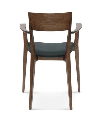 Krzesło drewniane Fameg Fame B-0620 do jadalni tapicerowane z podłokietnikami personalizowane