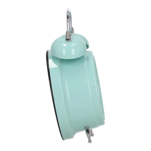 Nowoczesny budzik stojący Caterpillar Intesi niebieski do sypialni lub pokoju dziecięcego