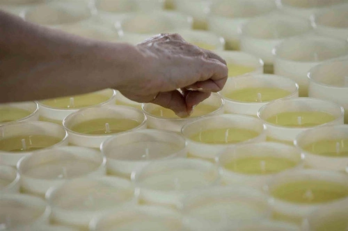 Świeca Premium 230gr Raspberry and Black Vanilla