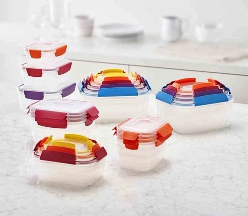 Zestaw 5 pojemników, Nest Lock JJ multikolor