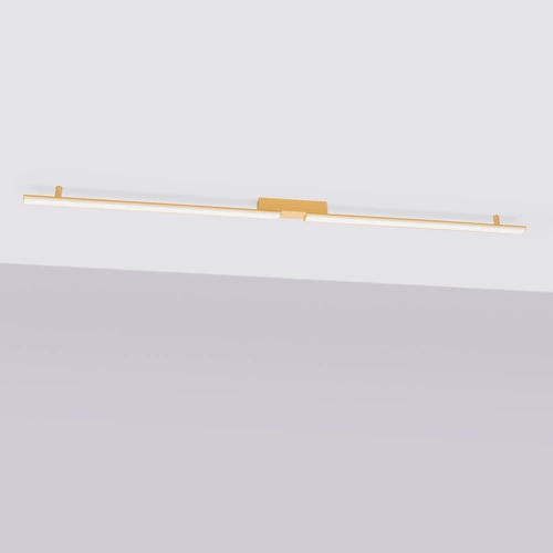 Plafon sufitowy LED LAGOM złoty nowoczesny do salonu i kuchni 3000K Thoro