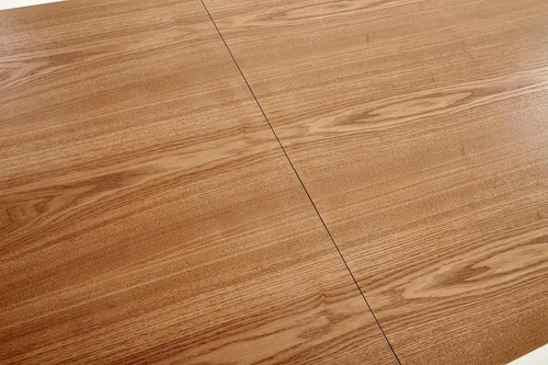 Stół rozkładany do jadalni Itala 2 nowoczesny dąb artisan i czarne nogi 160–200 cm Intesi