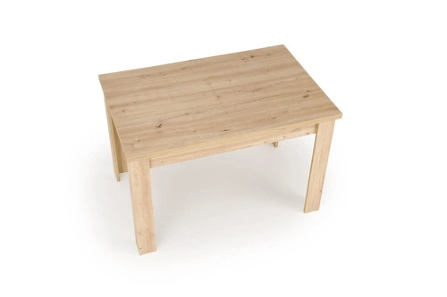 Stół rozkładany Carsten dąb artisan 80x120-160 cm do jadalni nowoczesny i funkcjonalny