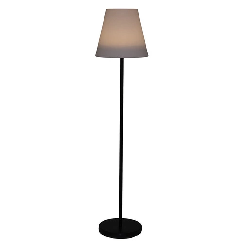 Lampa stojąca LED ogrodowa Rony Atmosphera czarna i biała wodoodporna do tarasu 150 cm