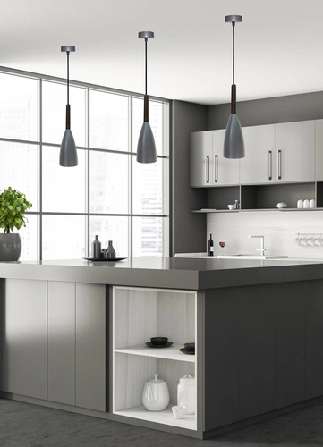 Lampa Wisząca Flen II szary