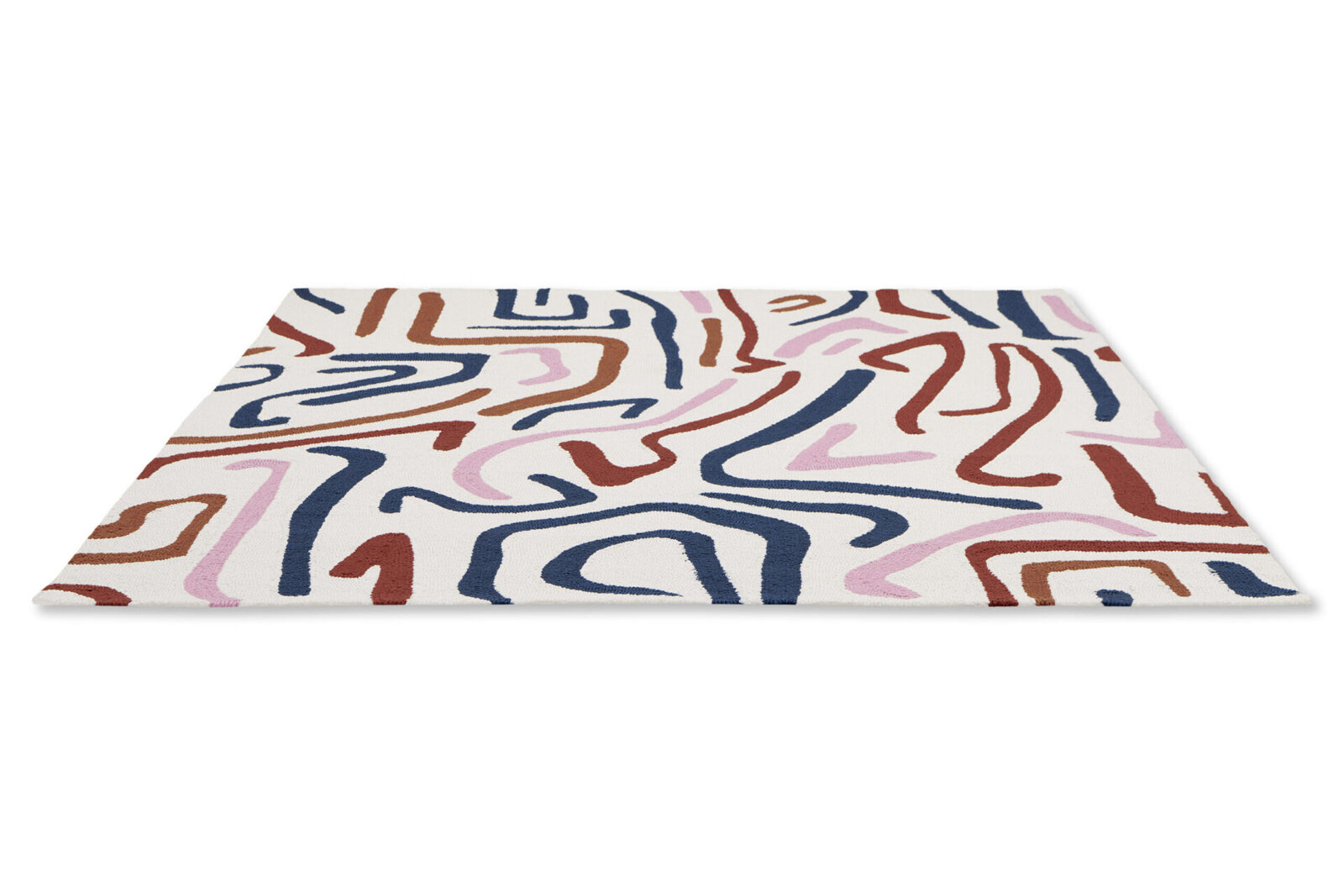 Dywan zewnętrzny boho Synchronic Orchid 200x280 cm łatwoczyszczący na taras balkon ogród