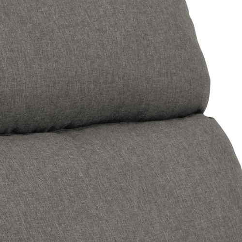 Fotel rozkładany do salonu Mikkeli szary nowoczesny z funkcją spania i regulacją kąta