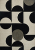 Dywan Mono White 200x300 Art deco