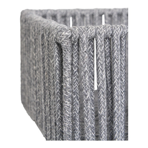 House Nordic Arese kosz dekoracyjny boho szary zestaw 3 sztuk do przechowywania