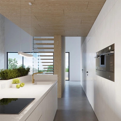 Lampa wisząca JORUN 150 biała LED regulowana nad stół do jadalni i kuchni Thoro