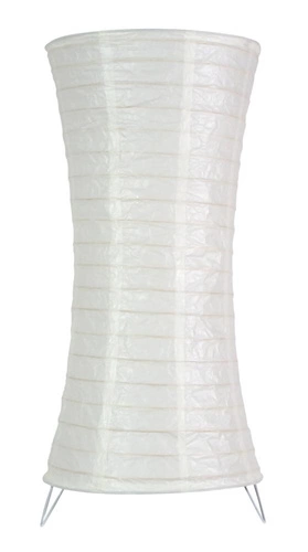 Lampa stołowa 119 tai biała papierowa do salonu i sypialni styl boho CANDELLUX LIGHTING 65 cm