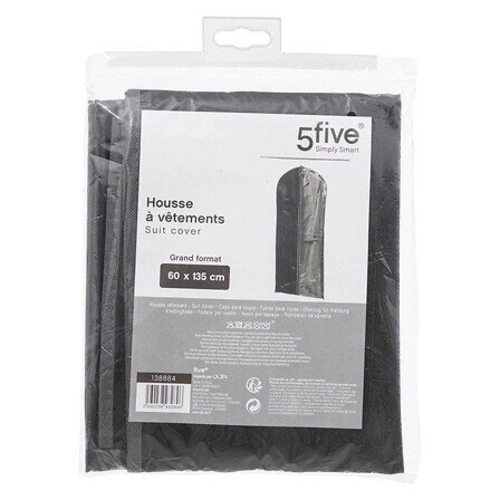 Pokrowiec na ubrania 133,5 cm czarny