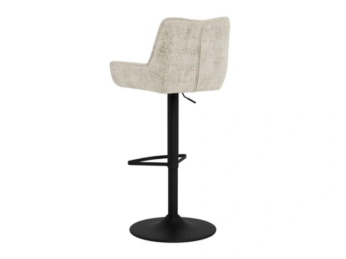 Hoker Eddie beżowy obrotowy z podłokietnikami do kuchni regulowany