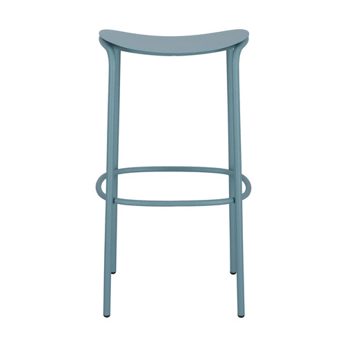 Hoker metalowy Trick 75 cm niebieski nowoczesny do kuchni i wyspy SCAB Design