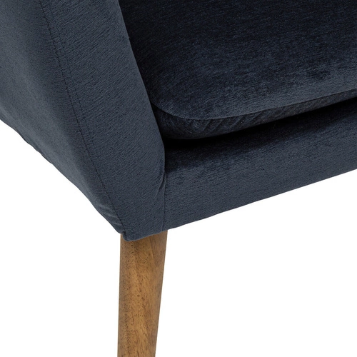 Fotel Sinel granatowy