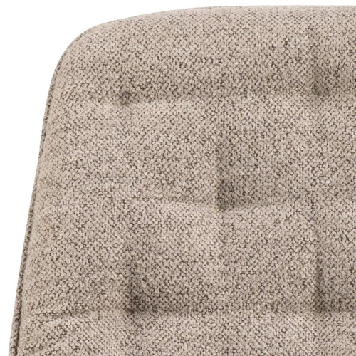 Erik Monza 60 beżowy fotel biurowy obrotowy z podłokietnikami pikowany nowoczesny Actona