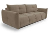 Sofa Bode z funkcją spania brązowa Wind   11