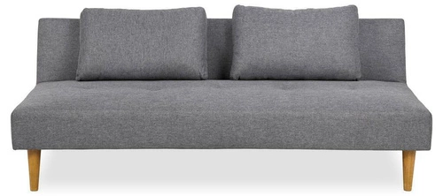 Sofa rozkładana Lucca 2-osobowa szara z funkcją spania do salonu nowoczesna Actona