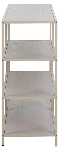 Regał na książki Seaford V szary metalowy loftowy 114 cm Actona