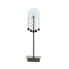 Lampa stołowa Luxor lampka 1*20W G4   nikiel mat
