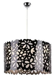 Lampa wisząca Simona 2 40x120 3x40W E14  czarny
