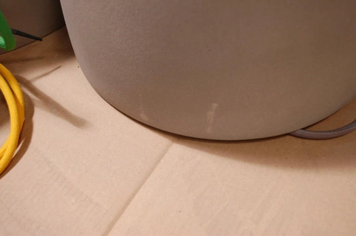 Lampka wisząca Castle M z betonu Outlet