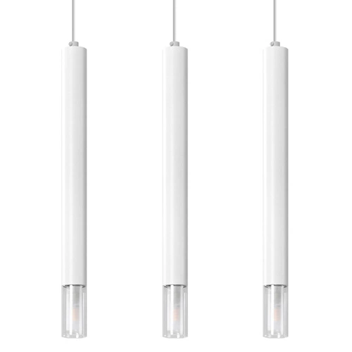 Lampa wisząca WEZYR 3 biała