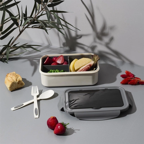 Lunch box Single ze sztućcami